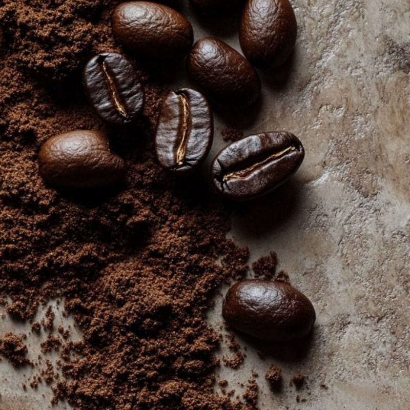 Coffee, coarsely ground